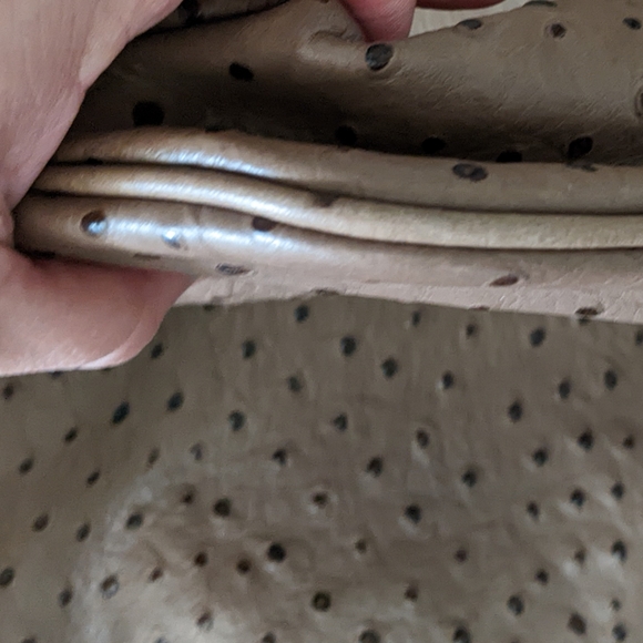 GILI🔥 Ostrich Embossed Hobo Bag - Picture 15 of 17